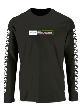 T-shirt Manches Longues Noir WHOOP UCI MTB World Series 2026