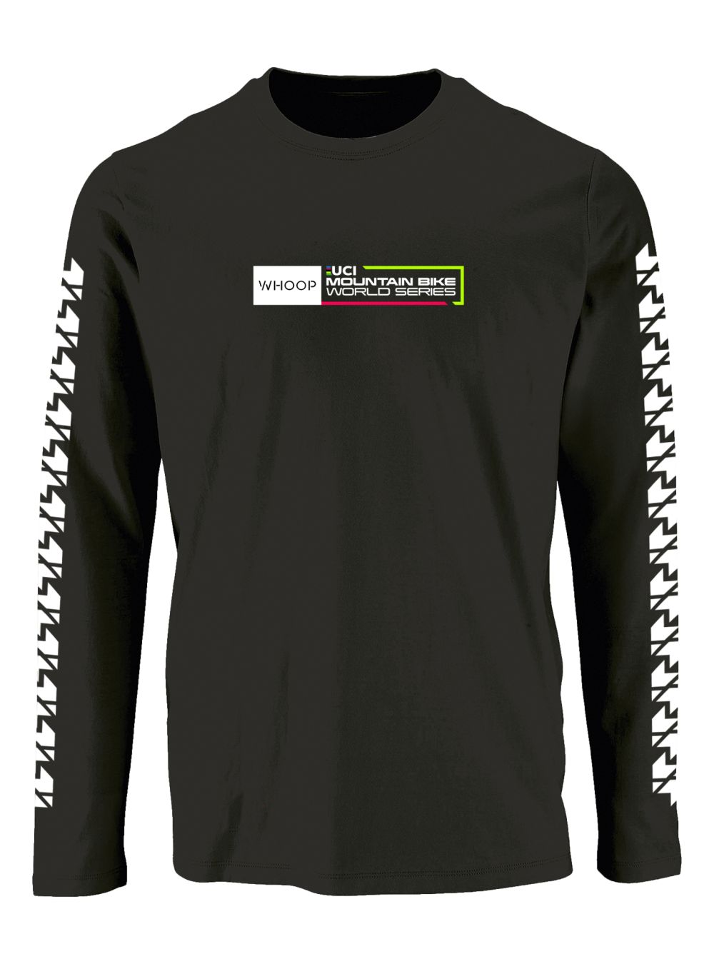 T-shirt Manches Longues Noir WHOOP UCI MTB World Series 2026