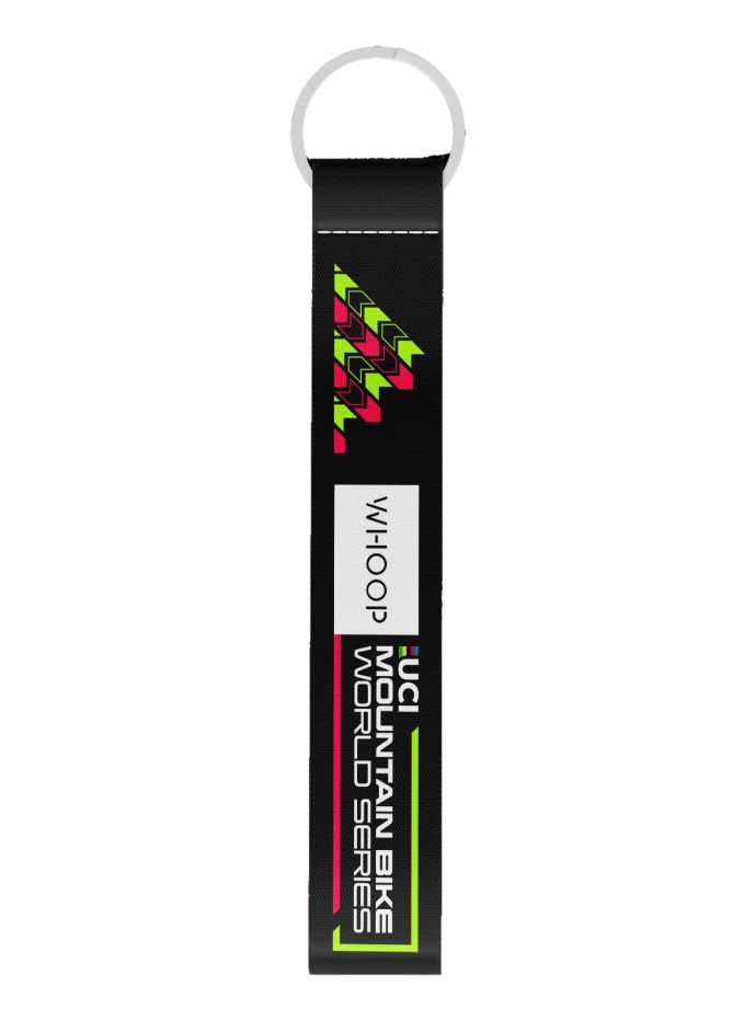 Black Keychain Strap – WHOOP UCI MTB World Series 2026