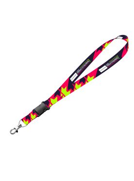 Pink Lanyard – WHOOP UCI MTB World Series 2026