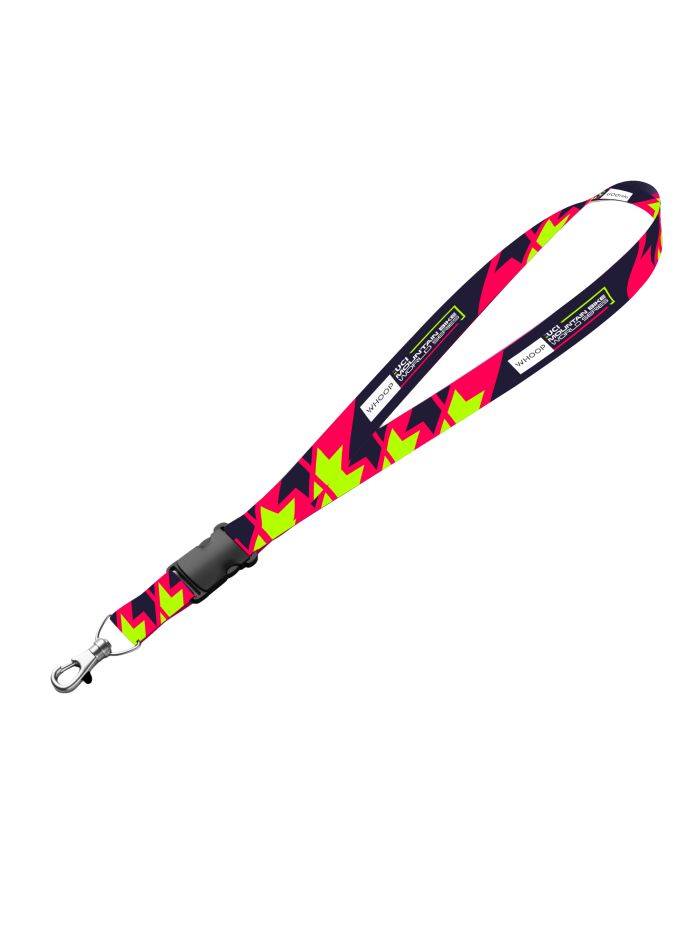 Pink Lanyard – WHOOP UCI MTB World Series 2026