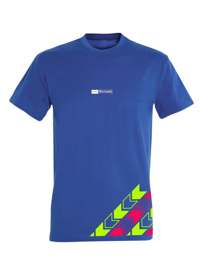 Blue Graphic T-Shirt – WHOOP UCI MTB World Series 2026