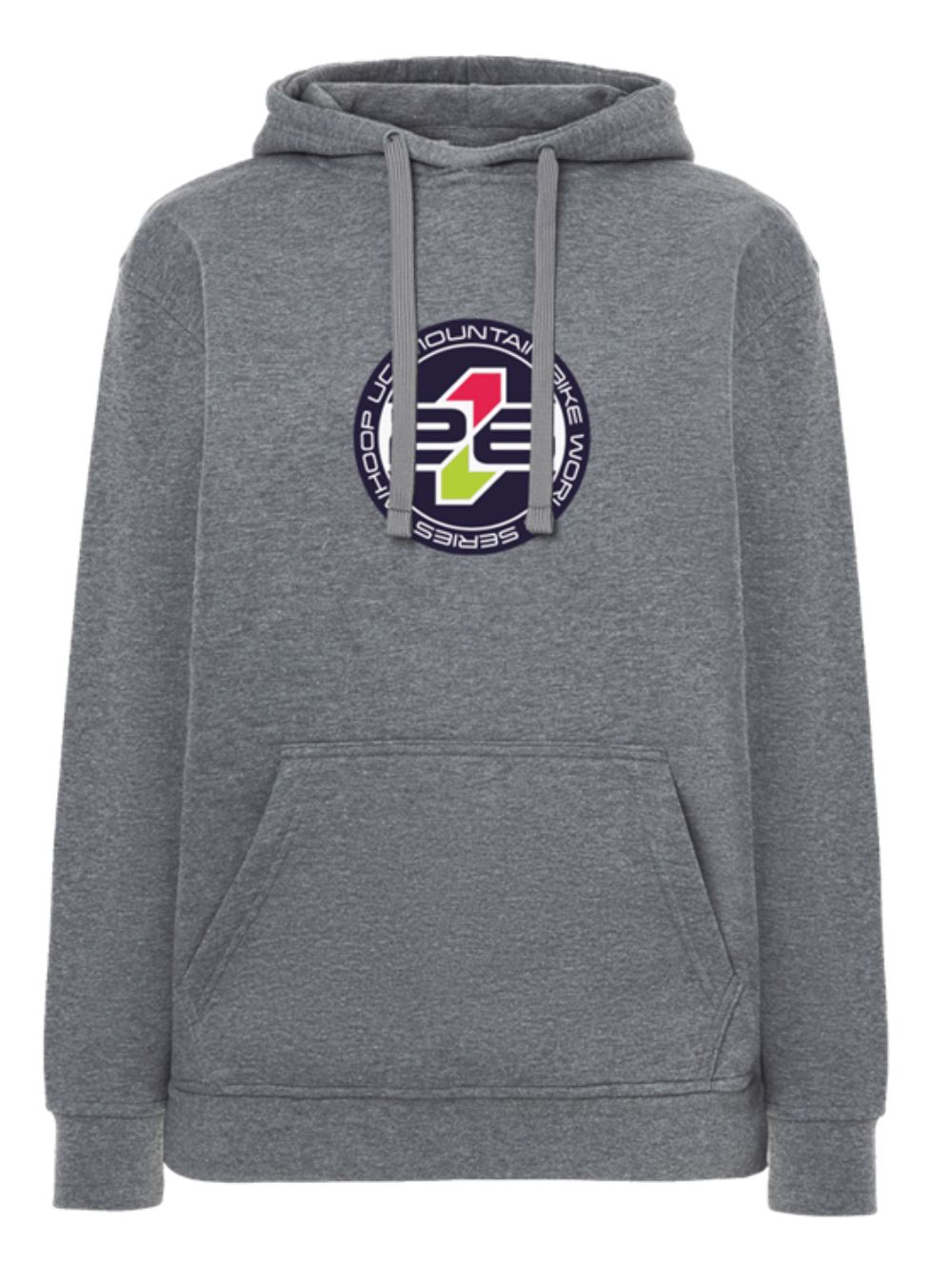 Hoodie Gris Oversize Logo 26 WHOOP UCI MTB World Series 2026